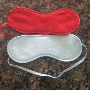 Lot of 2 new sleeping eye masks.
